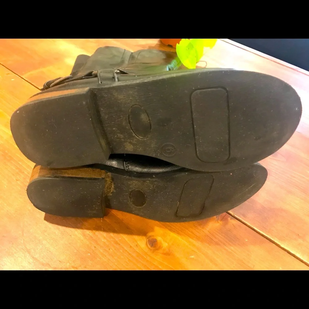 Vintage Faux Leather Riding Boots - Picture 8 of 8